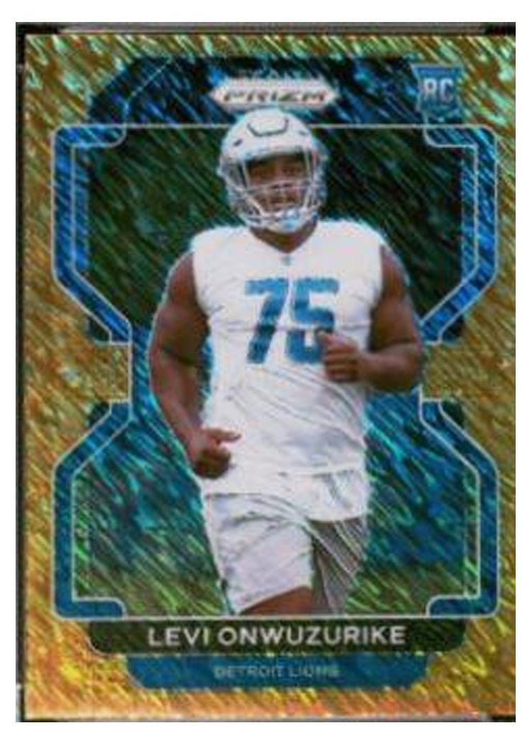 2021 Panini Prizm Base Set Levi Onwuzurike #423 card