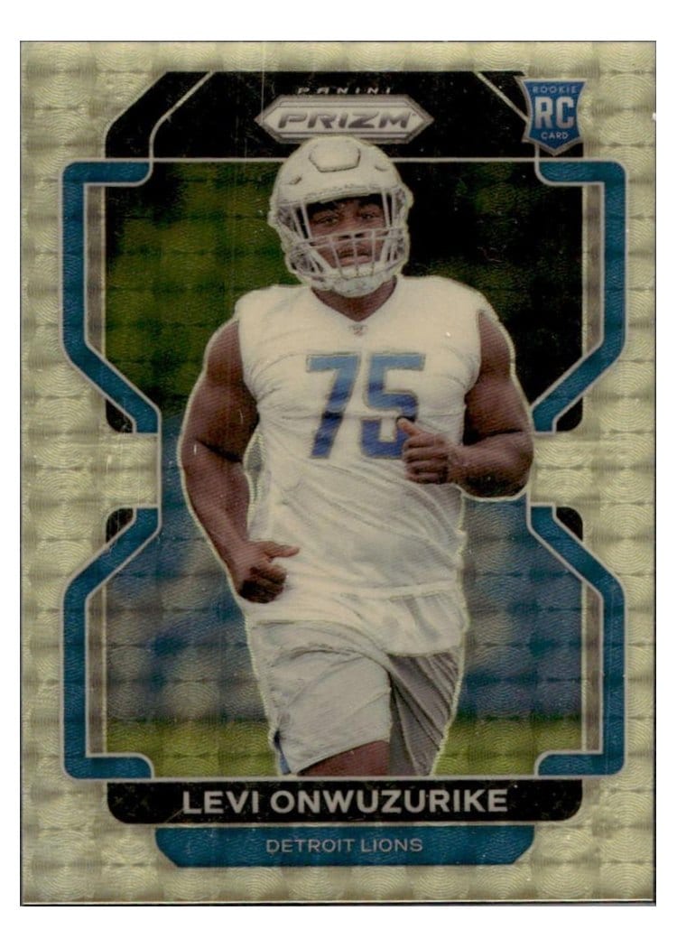 2021 Panini Prizm Base Set Levi Onwuzurike #423 card