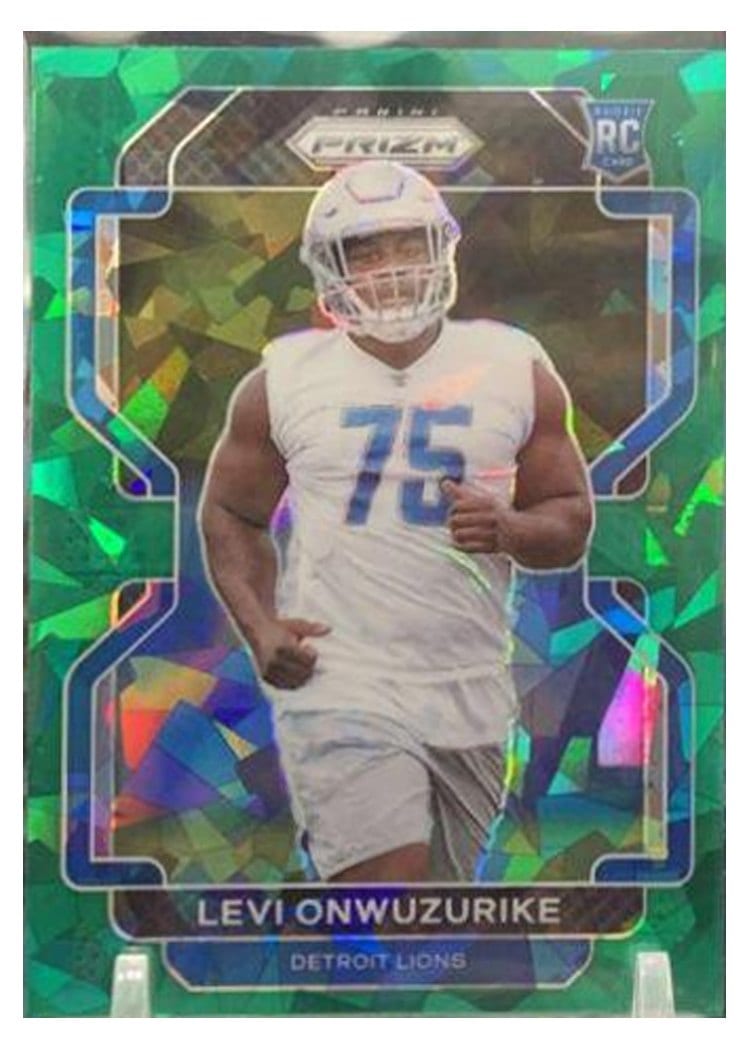 2021 Panini Prizm Base Set Levi Onwuzurike #423 card