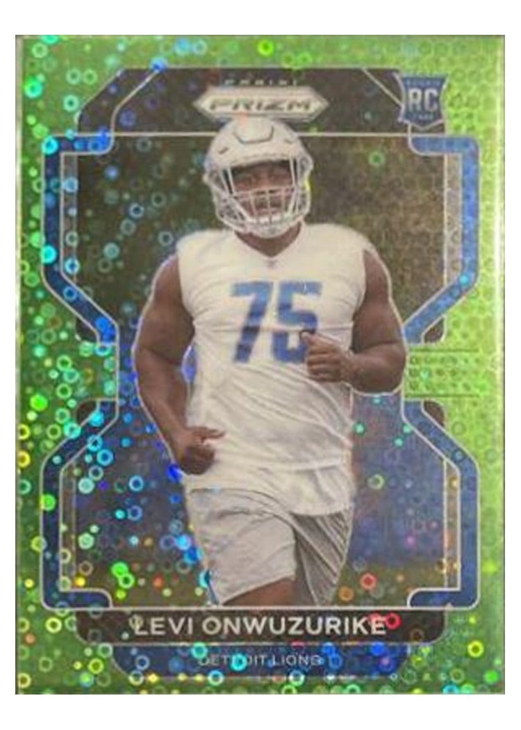 2021 Panini Prizm Base Set Levi Onwuzurike #423 card