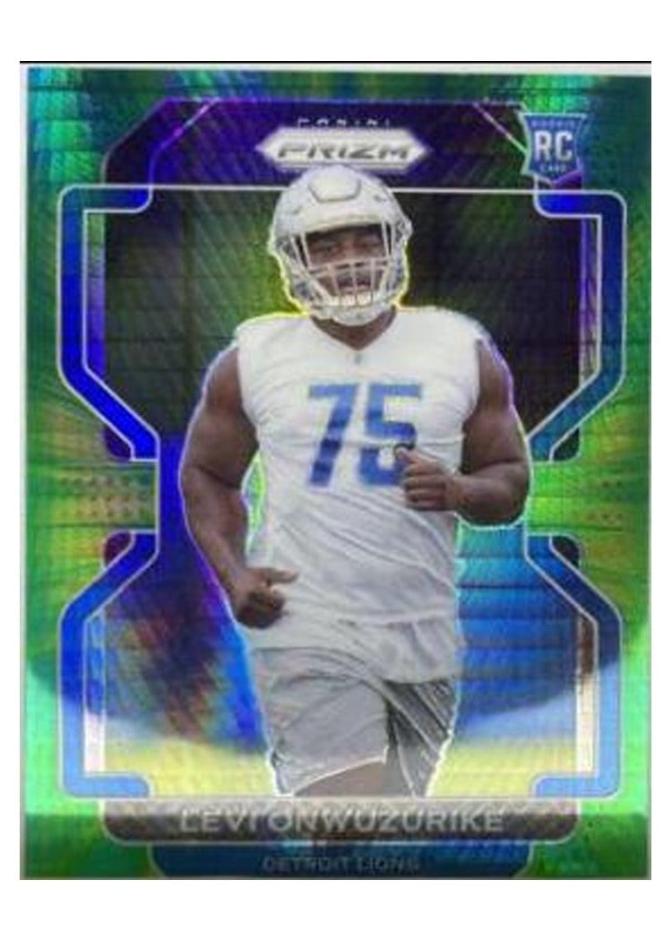 2021 Panini Prizm Base Set Levi Onwuzurike #423 card