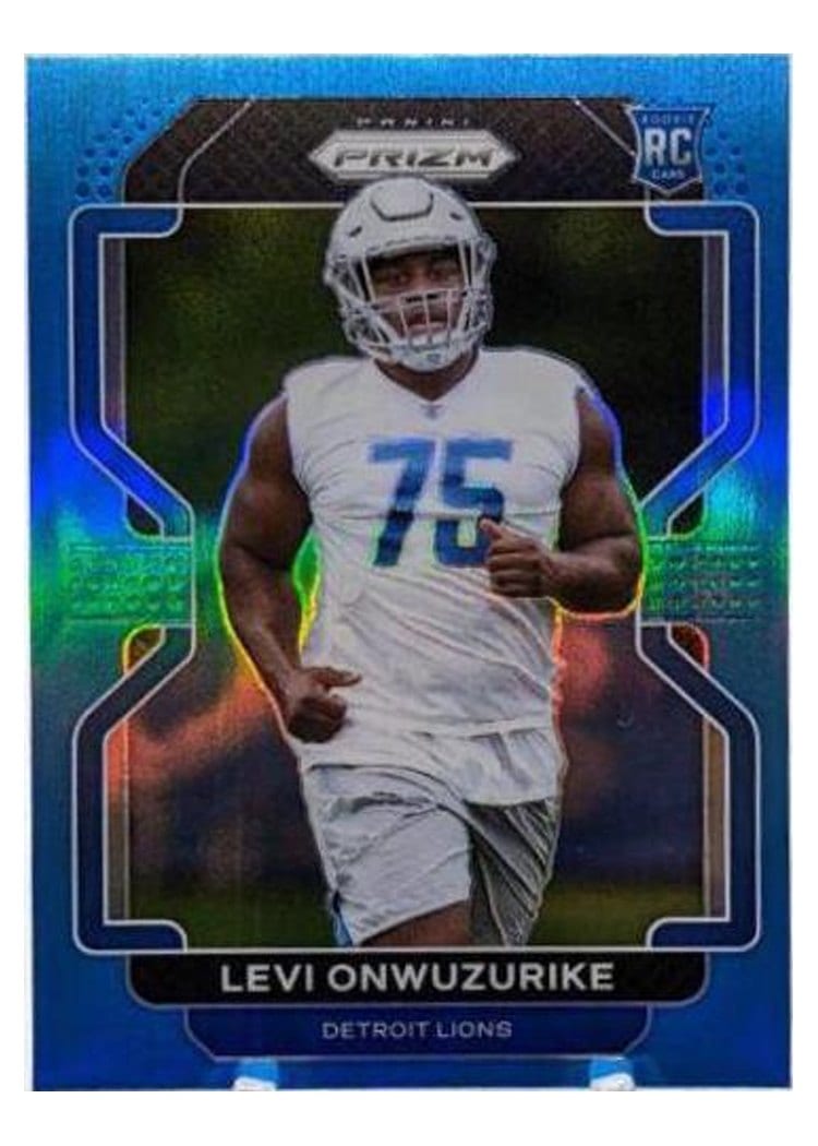 2021 Panini Prizm Base Set Levi Onwuzurike #423 card