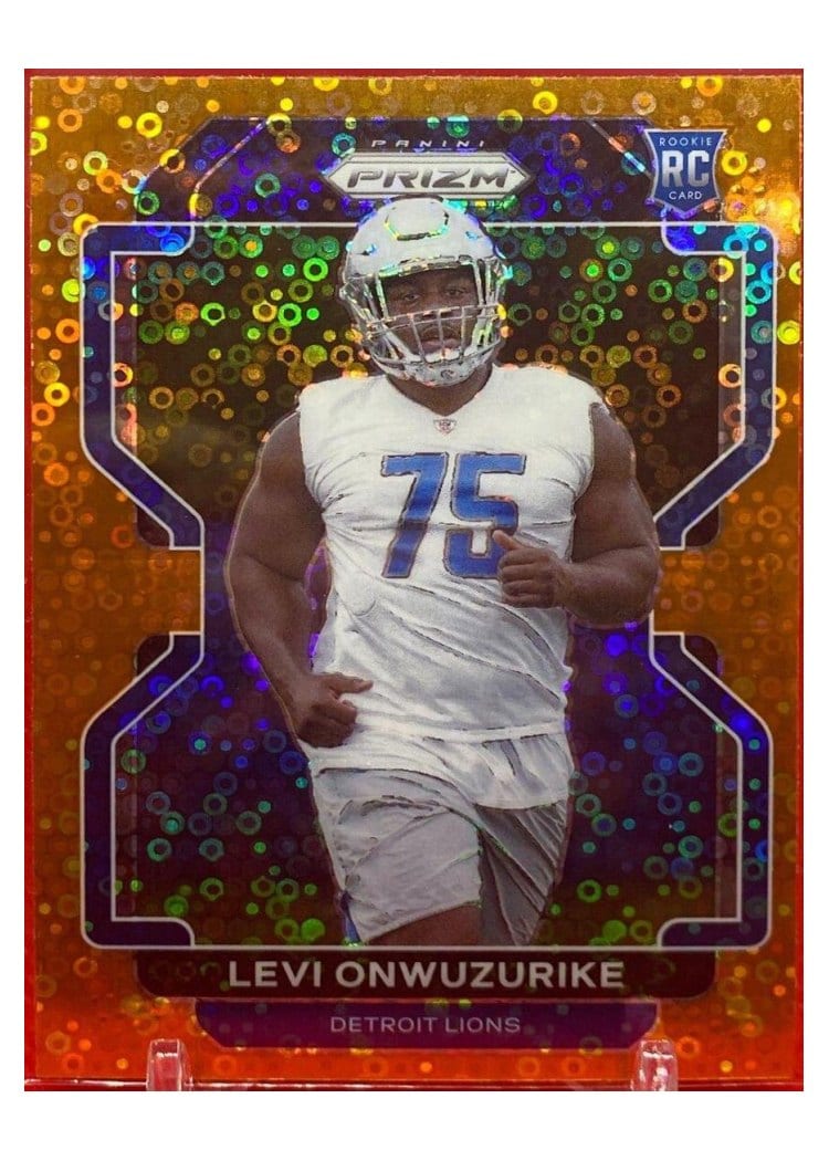 2021 Panini Prizm Base Set Levi Onwuzurike #423 card