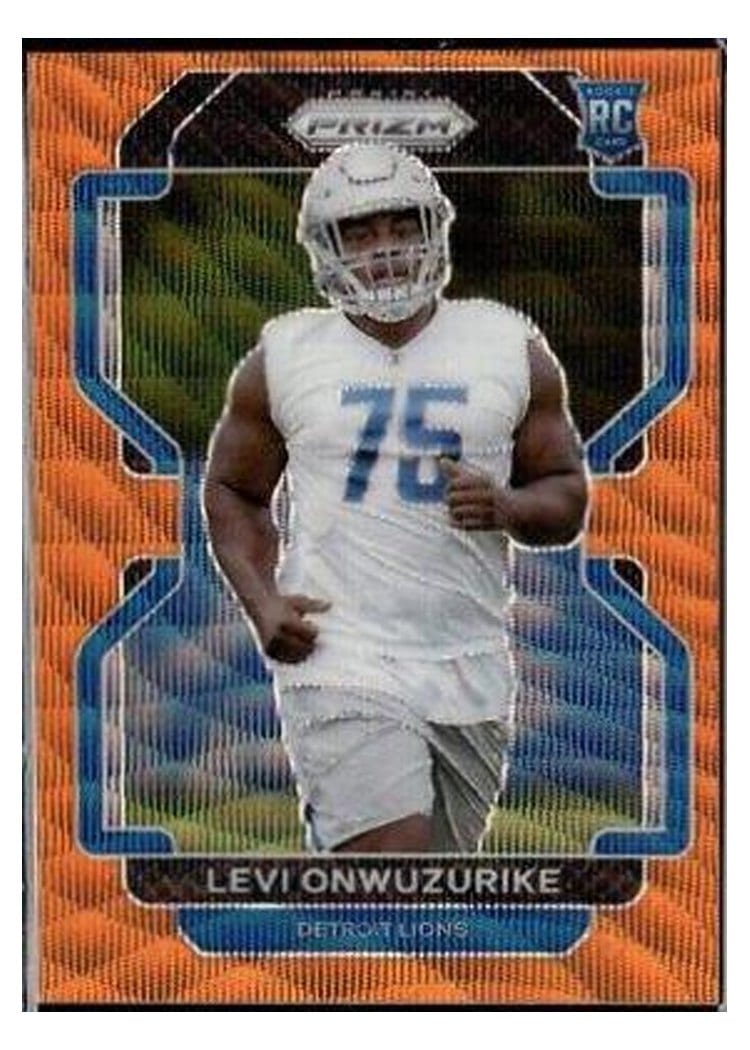 2021 Panini Prizm Base Set Levi Onwuzurike #423 card