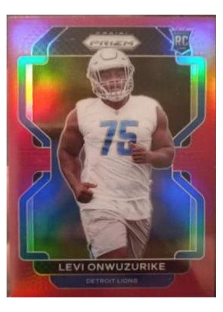 2021 Panini Prizm Base Set Levi Onwuzurike #423 card