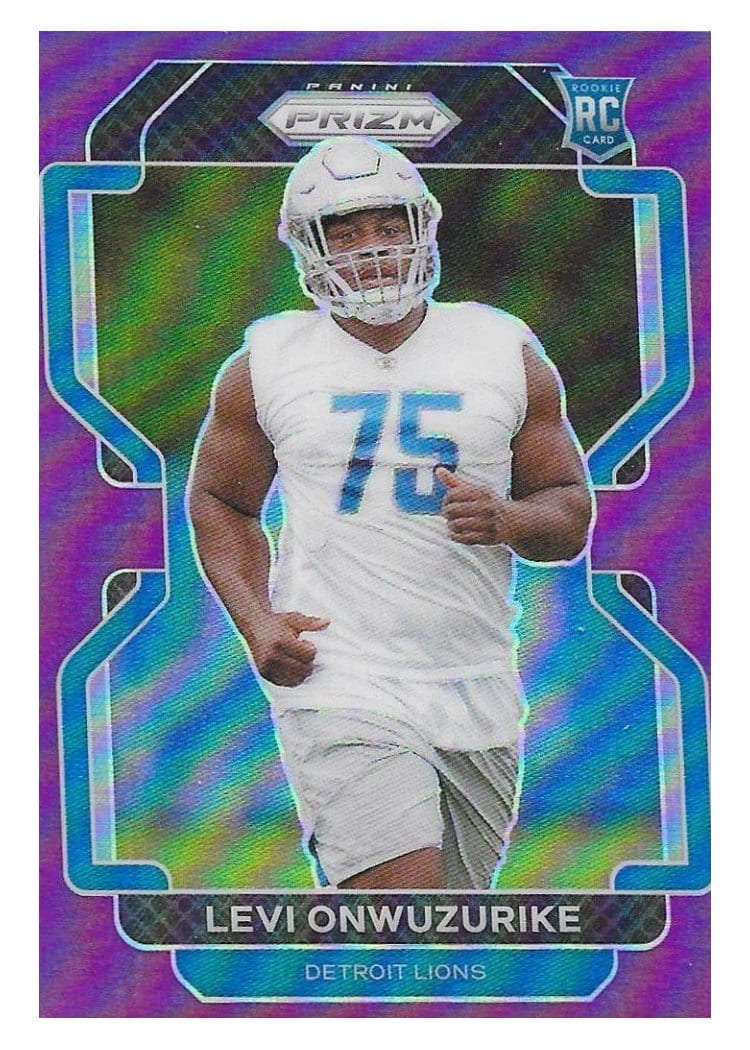 2021 Panini Prizm Base Set Levi Onwuzurike #423 card
