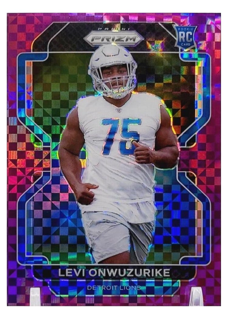 2021 Panini Prizm Base Set Levi Onwuzurike #423 card