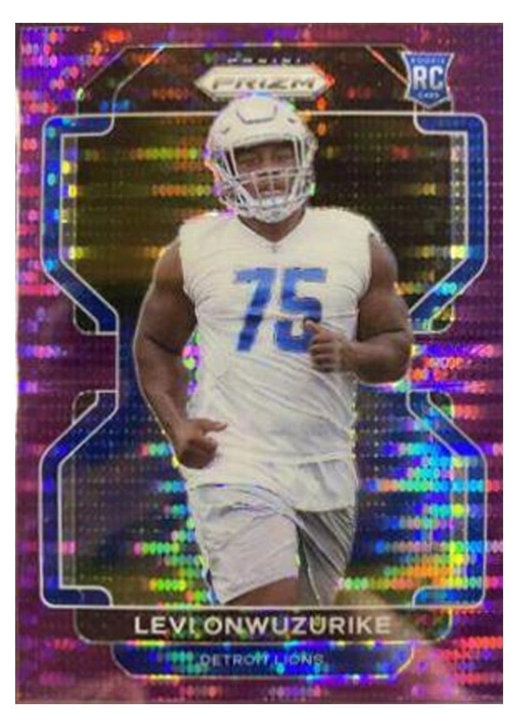 2021 Panini Prizm Base Set Levi Onwuzurike #423 card
