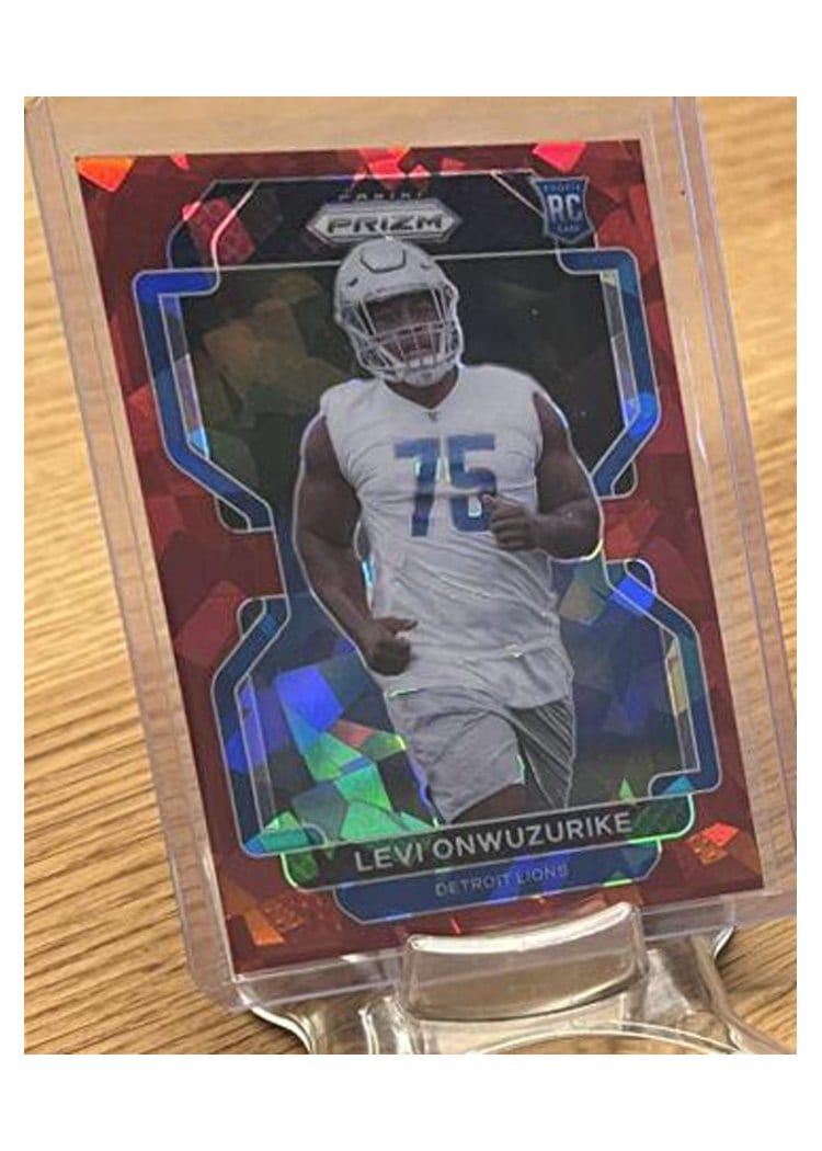 2021 Panini Prizm Base Set Levi Onwuzurike #423 card