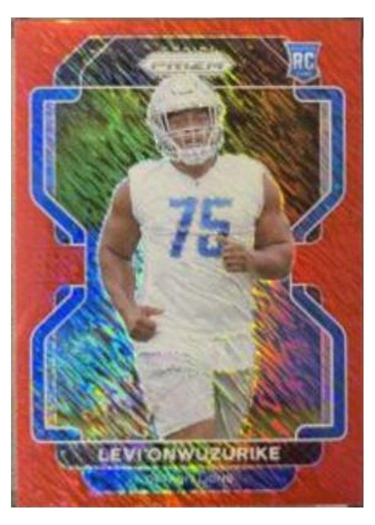 2021 Panini Prizm Base Set Levi Onwuzurike #423 card