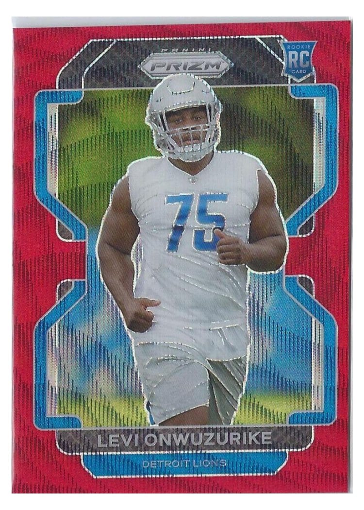 2021 Panini Prizm Base Set Levi Onwuzurike #423 card