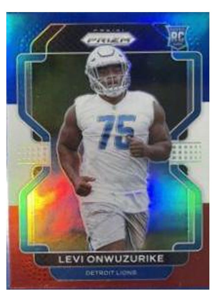 2021 Panini Prizm Base Set Levi Onwuzurike #423 card
