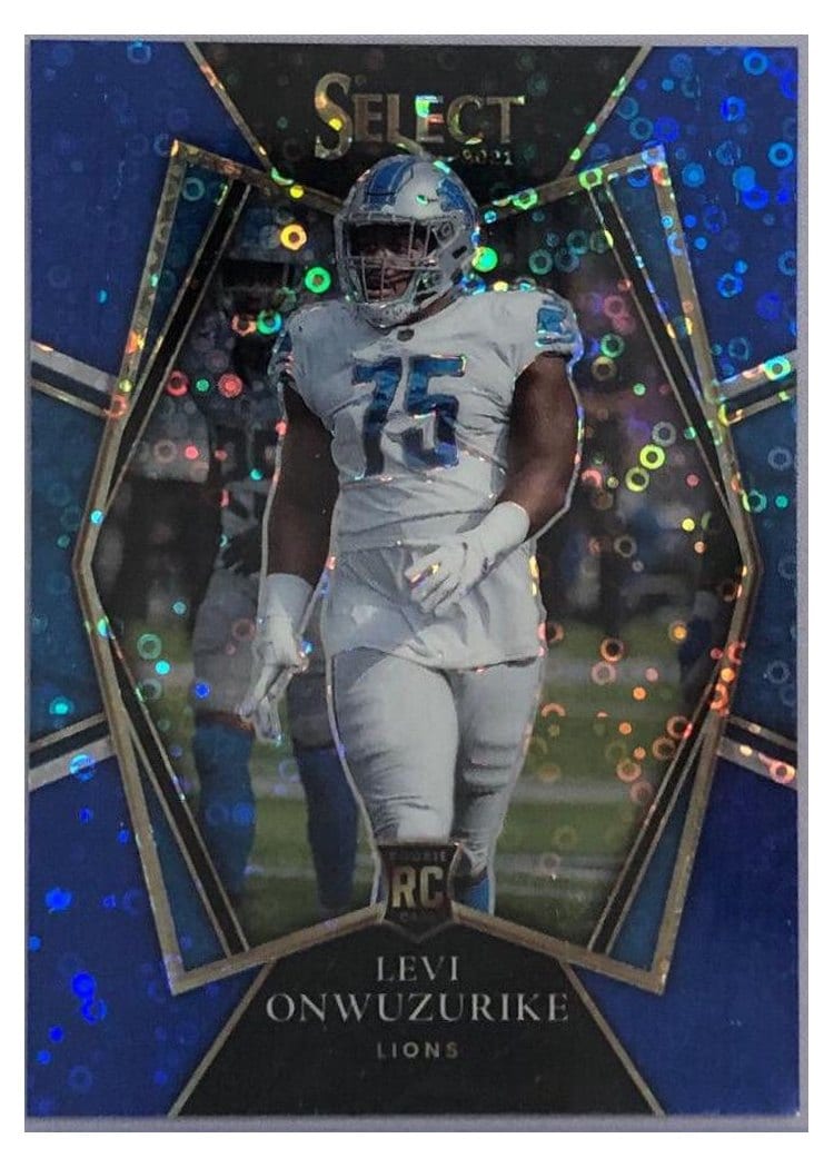 2021 Panini Select Base Set Levi Onwuzurike Blue Disco #190