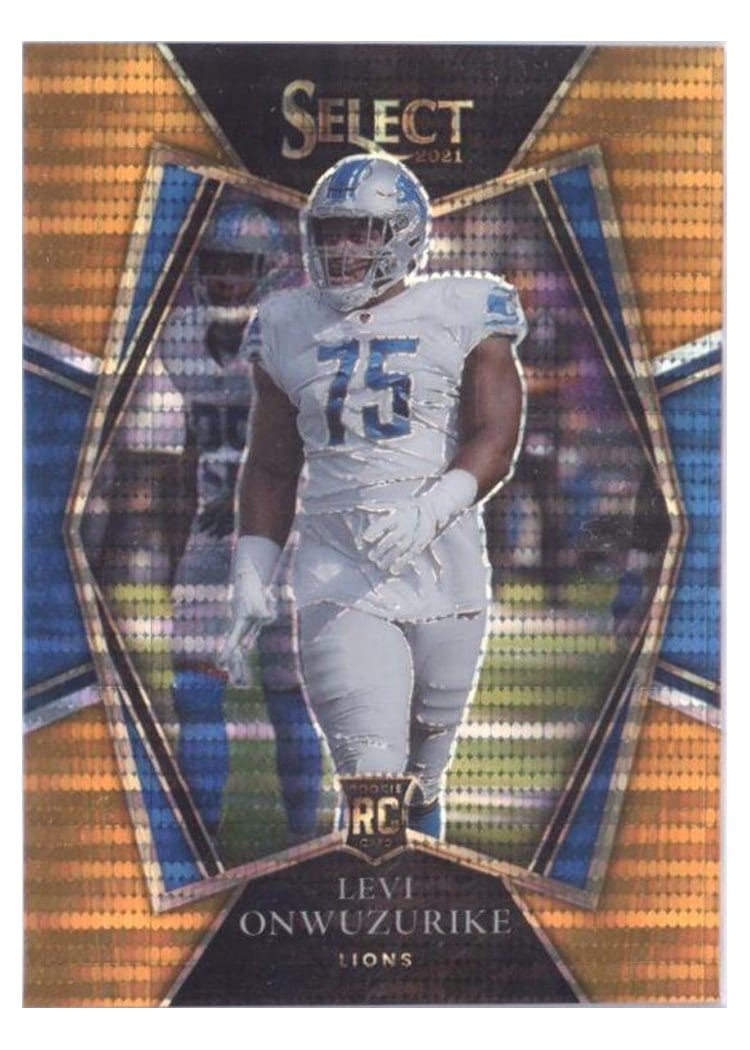 2021 Panini Select Base Set Levi Onwuzurike #190 card