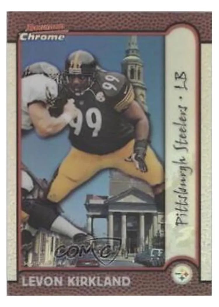 1999 Bowman Chrome Levon Kirkland #147 card