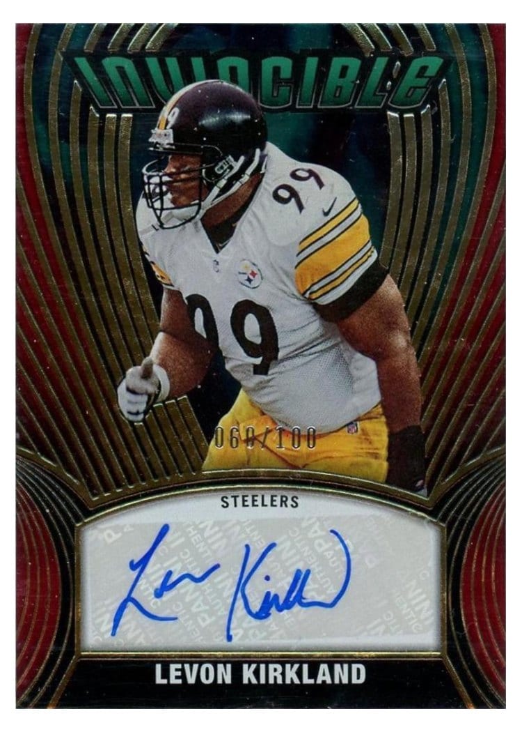 2022 Panini Chronicles Invincible Autographs Levon Kirkland #INV-LEK card