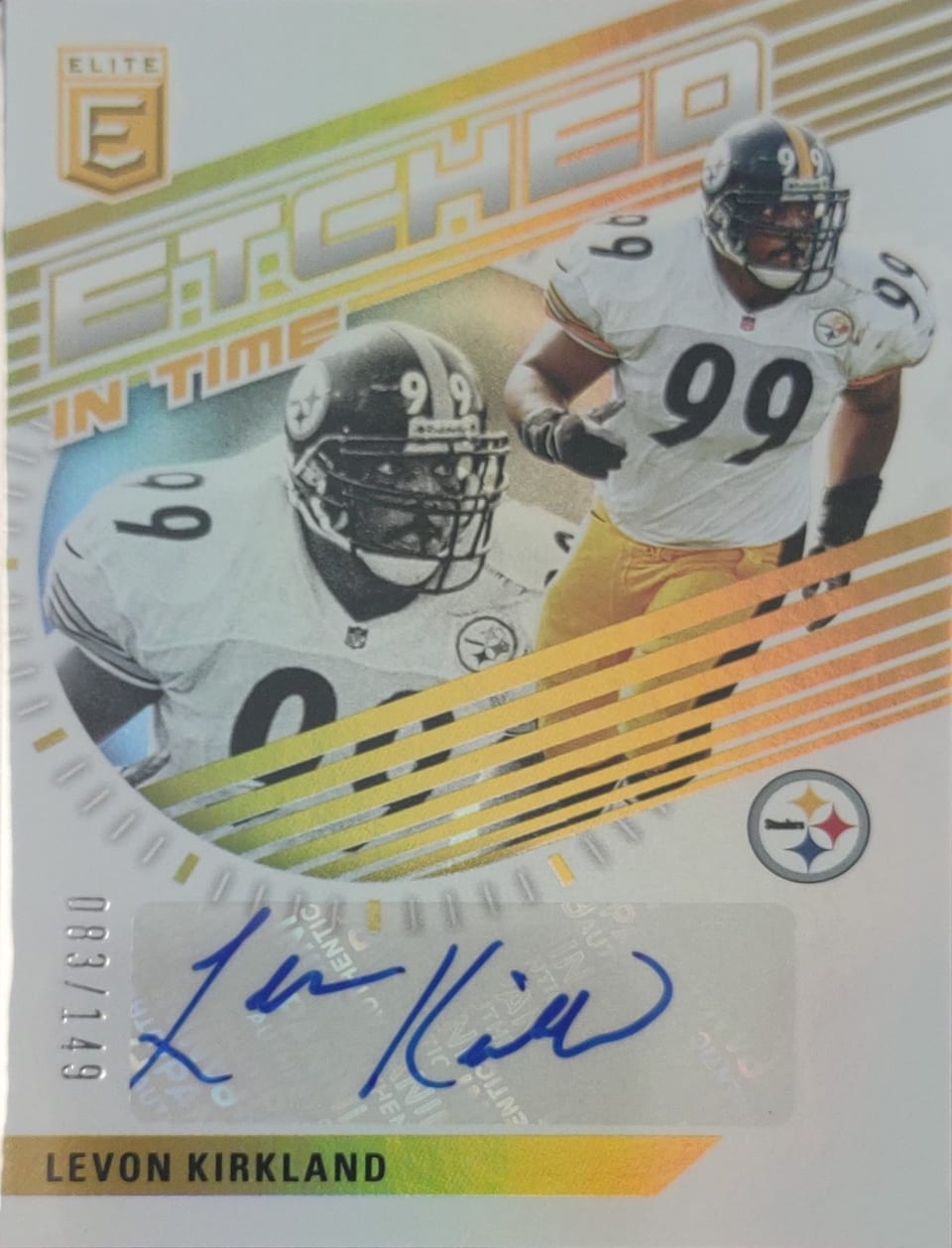 2023 Donruss Elite Etched in Time Signatures Levon Kirkland #ET-LK