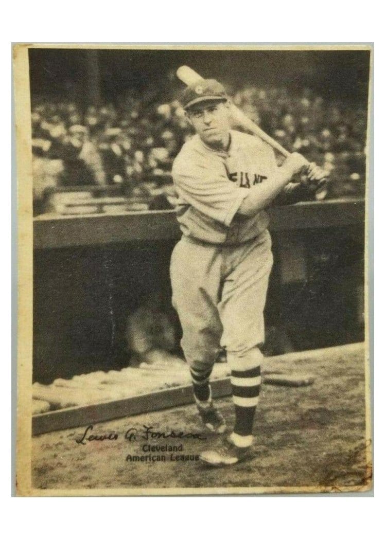 1929 R316 Kashin Publications Lewis A. Fonseca card