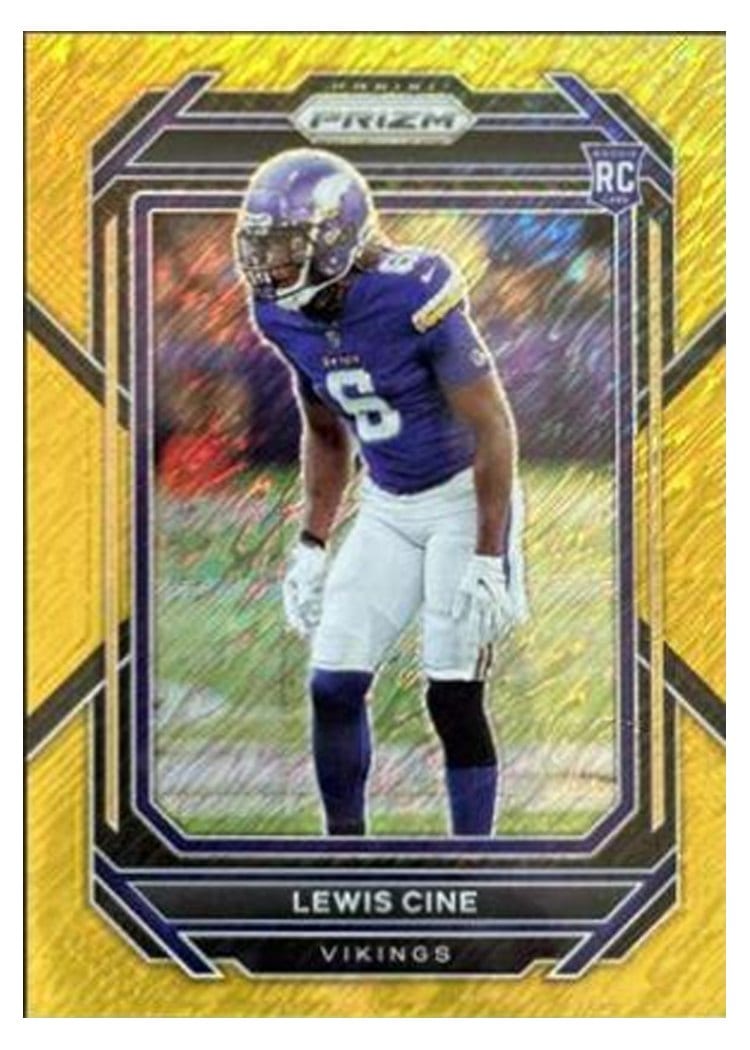 2022 Panini Prizm Base Set Lewis Cine #380 card