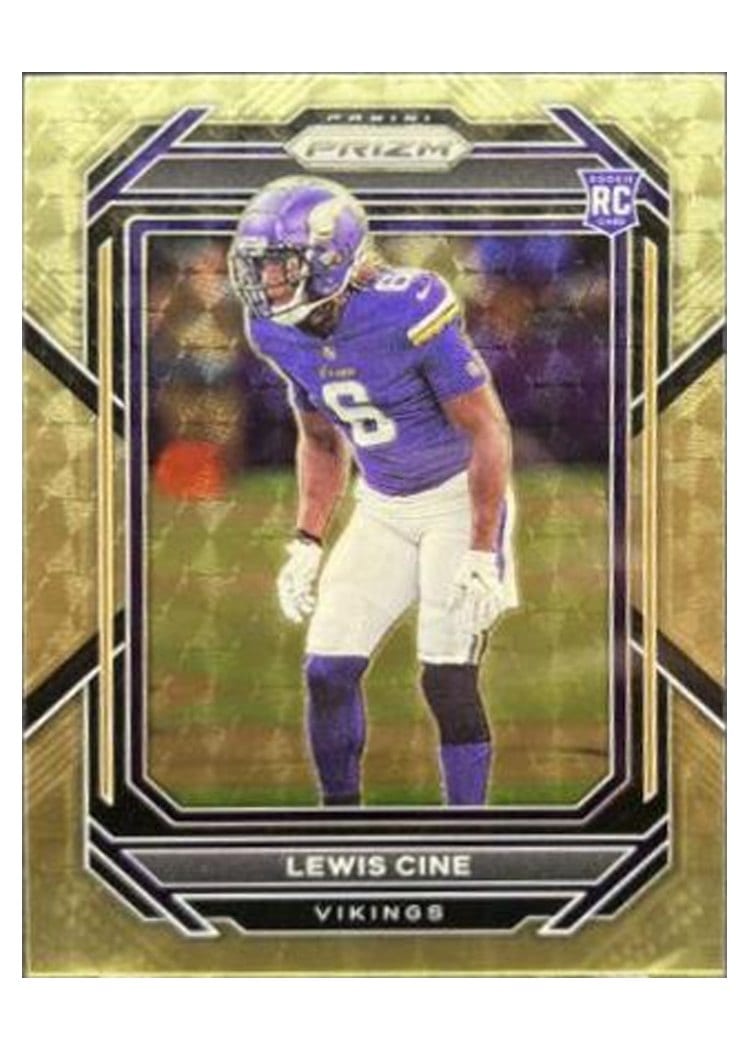 2022 Panini Prizm Base Set Lewis Cine #380 card