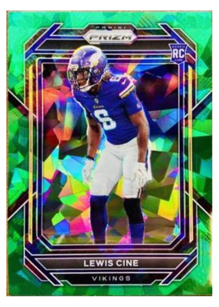 2022 Panini Prizm Base Set Lewis Cine #380 card