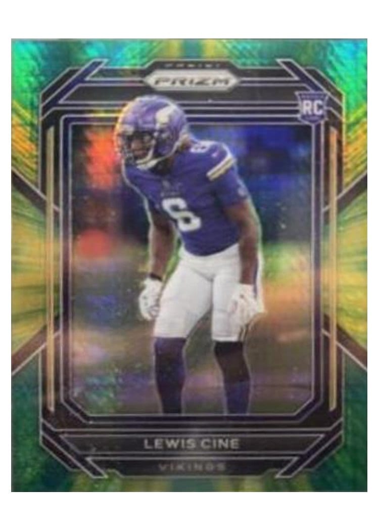2022 Panini Prizm Base Set Lewis Cine #380 card