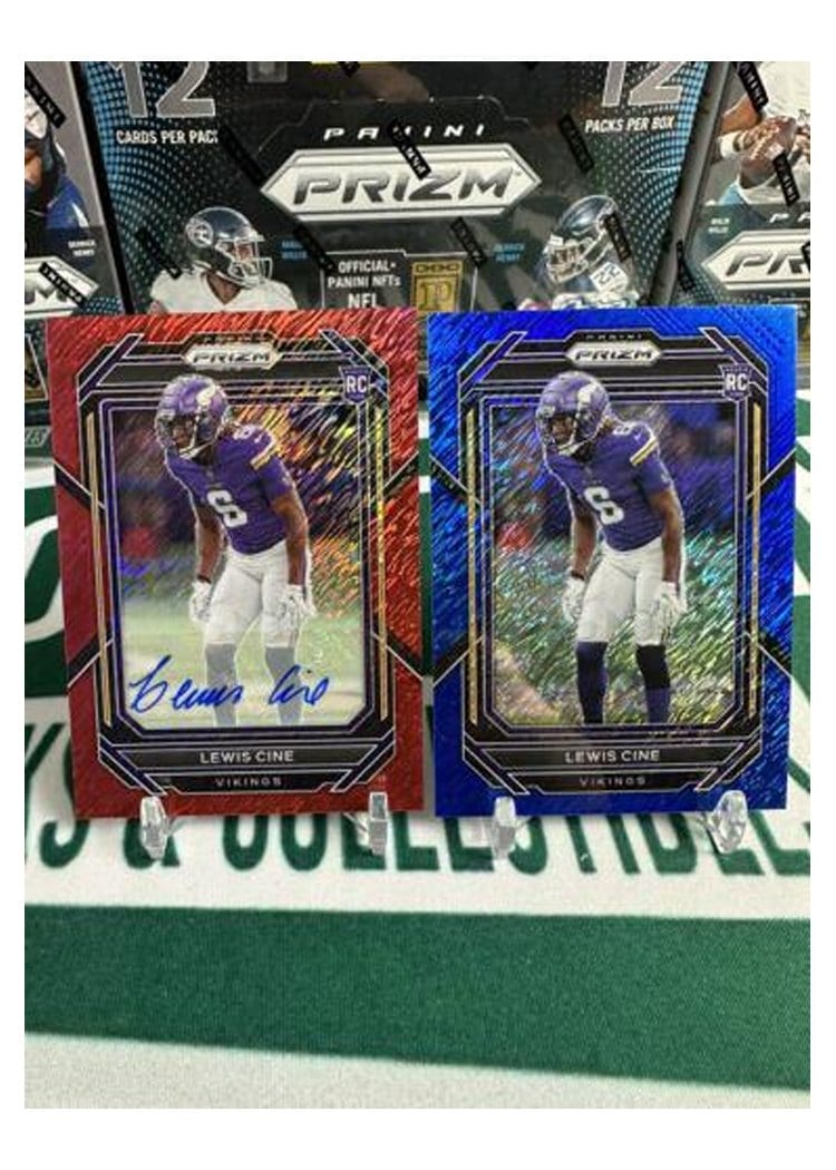 2022 Panini Prizm Base Set Lewis Cine #380 card