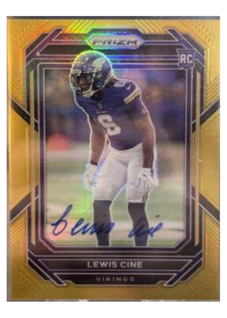 2022 Panini Prizm Base Set Lewis Cine #380 card