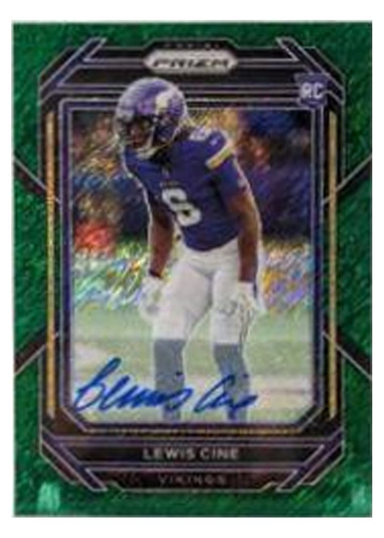2022 Panini Prizm Base Set Lewis Cine #380 card