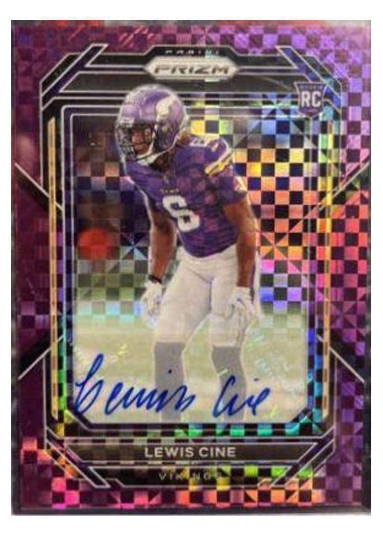 2022 Panini Prizm Base Set Lewis Cine #380 card