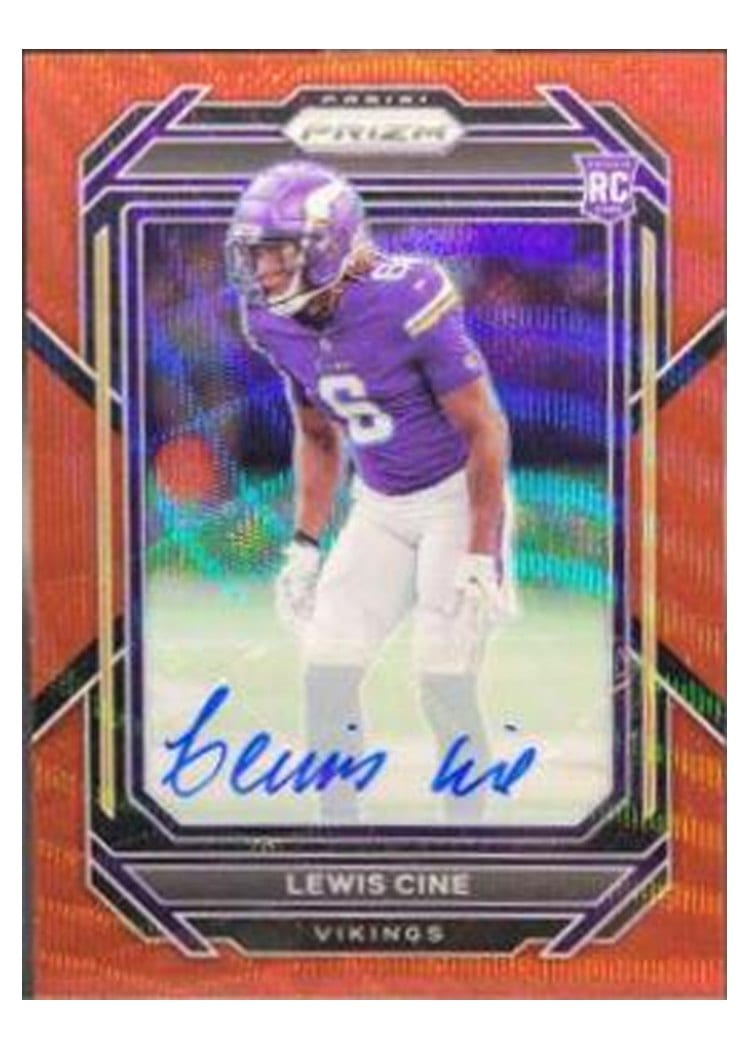 2022 Panini Prizm Base Set Lewis Cine #380 card