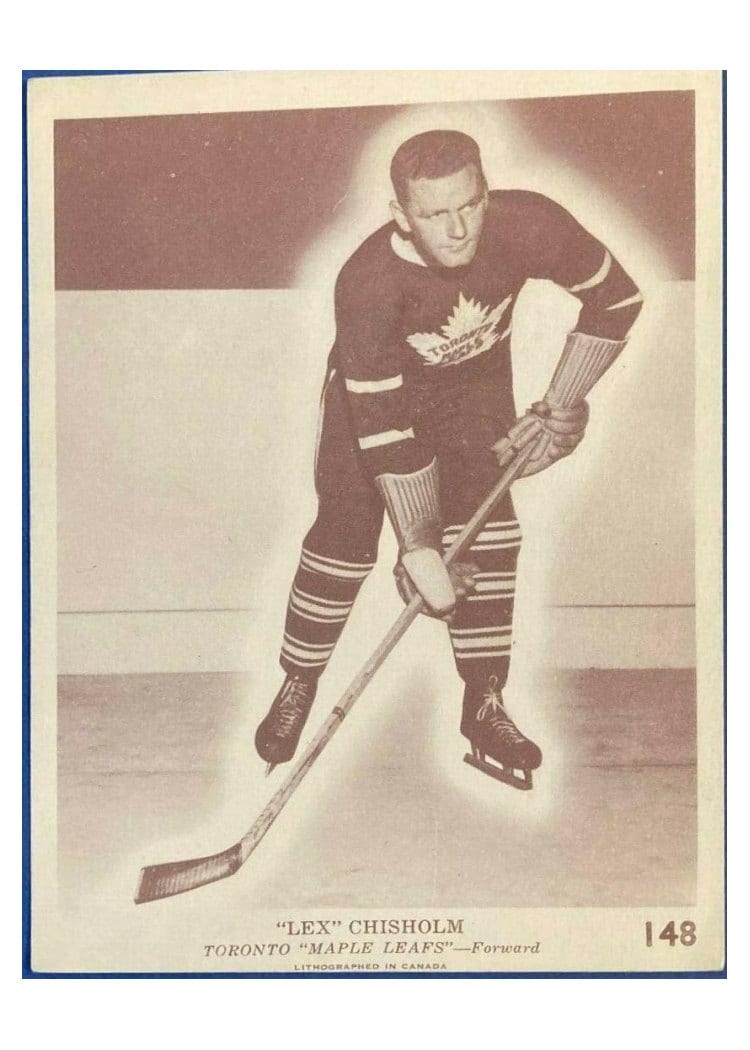 1940 O-Pee-Chee V301-2 'Lex' Chisholm #148 card