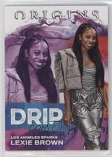 2023 Panini Origins WNBA Drip Lexie Brown #1 card