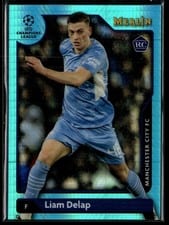 2021 Topps Merlin Chrome UEFA Liam Delap #105 card