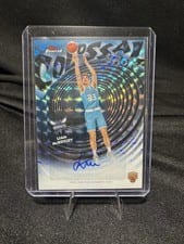 2025-26 Finest Colossal Shots Autographs Liam McNeeley #CS-LM card