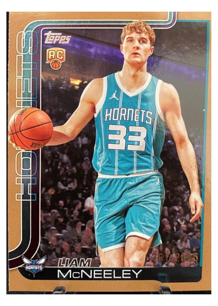 2025-26 Topps Base Set Liam McNeeley #229 card