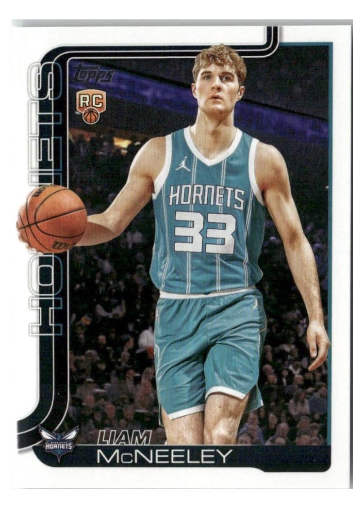2025-26 Topps Base Set Liam McNeeley #229 card