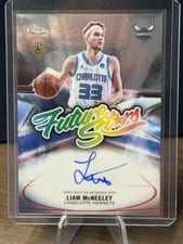 2025-26 Topps Chrome Future Stars Autographs Liam McNeeley #FS-LMC card