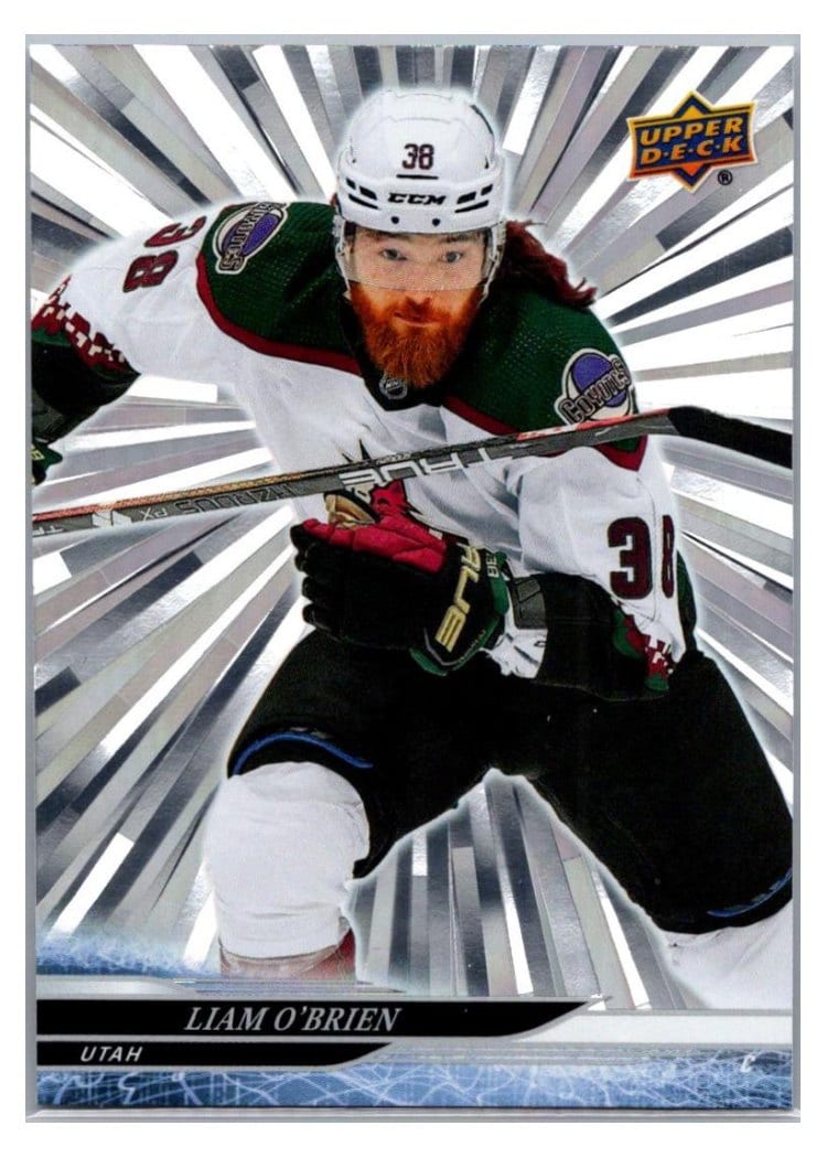 2024-25 Upper Deck Base Set Liam O'Brien #422 card