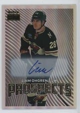 2024-25 Skybox Metal Universe Skybox Premium Prospects Auto Liam Ohgren #PP-9 card