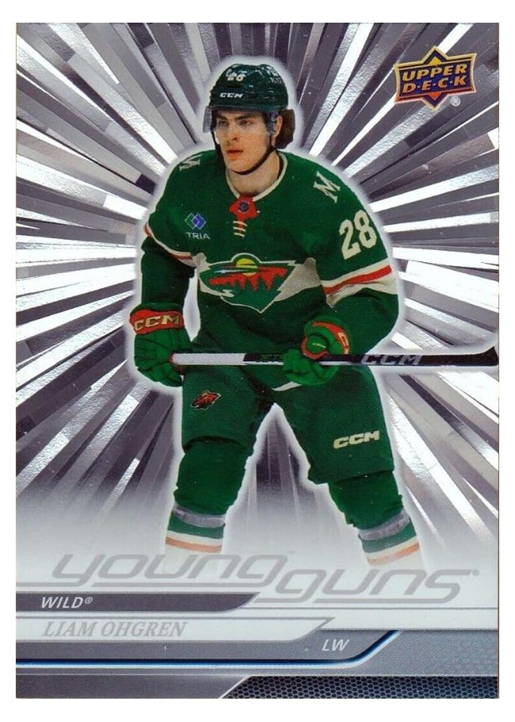 2024-25 Upper Deck Base Set Liam Ohgren #248 card