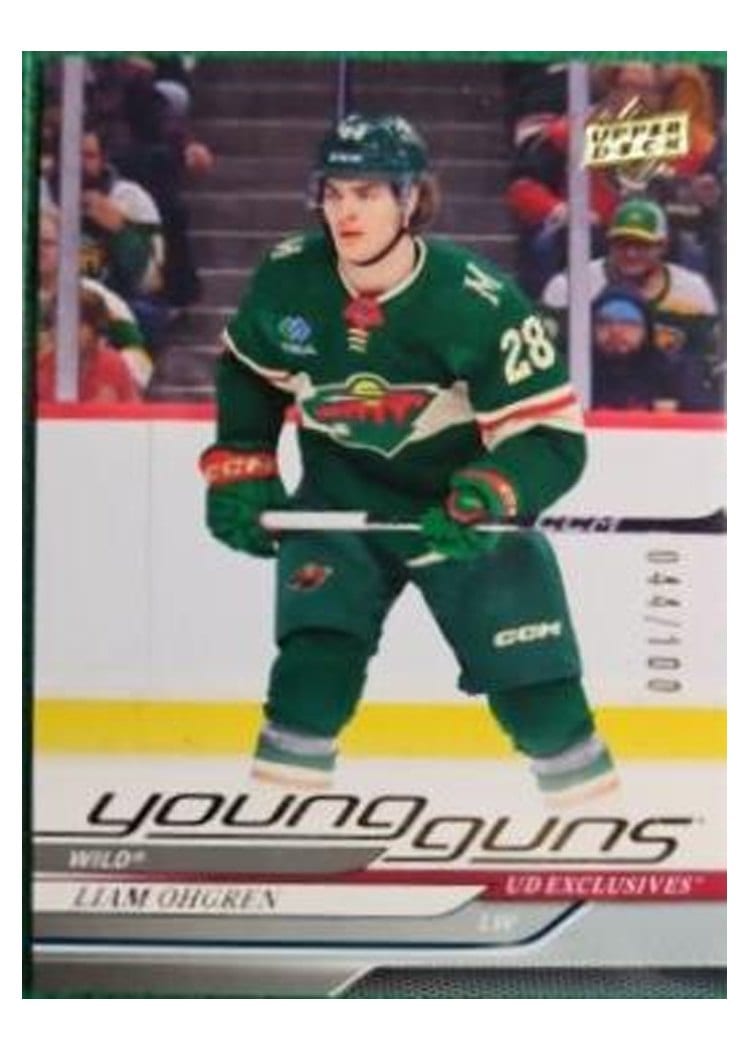2024-25 Upper Deck Base Set Liam Ohgren #248 card
