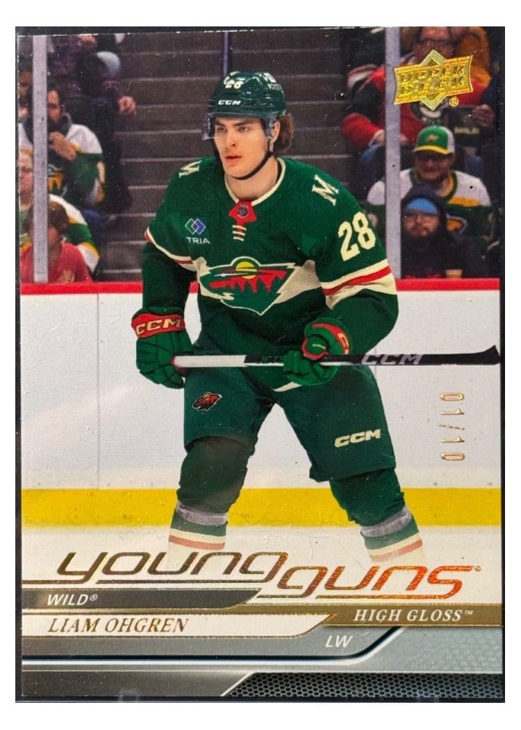 2024-25 Upper Deck Base Set Liam Ohgren #248 card
