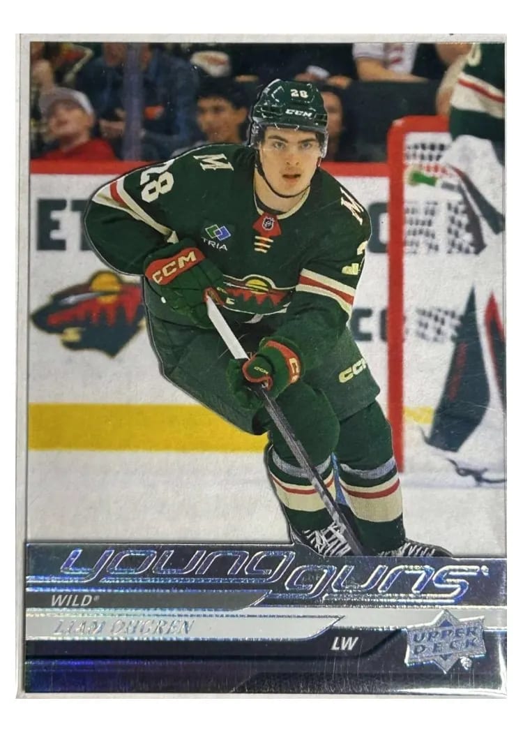 2024-25 Upper Deck Base Set Liam Ohgren #248 card