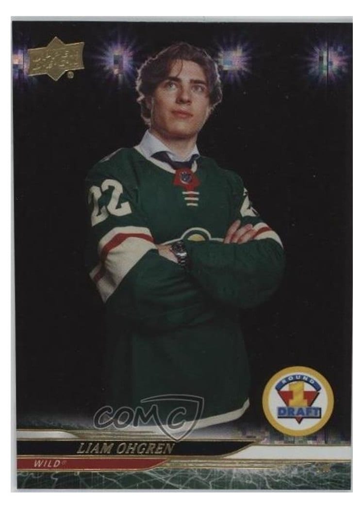 2024-25 Upper Deck Base Set Liam Ohgren #740 card