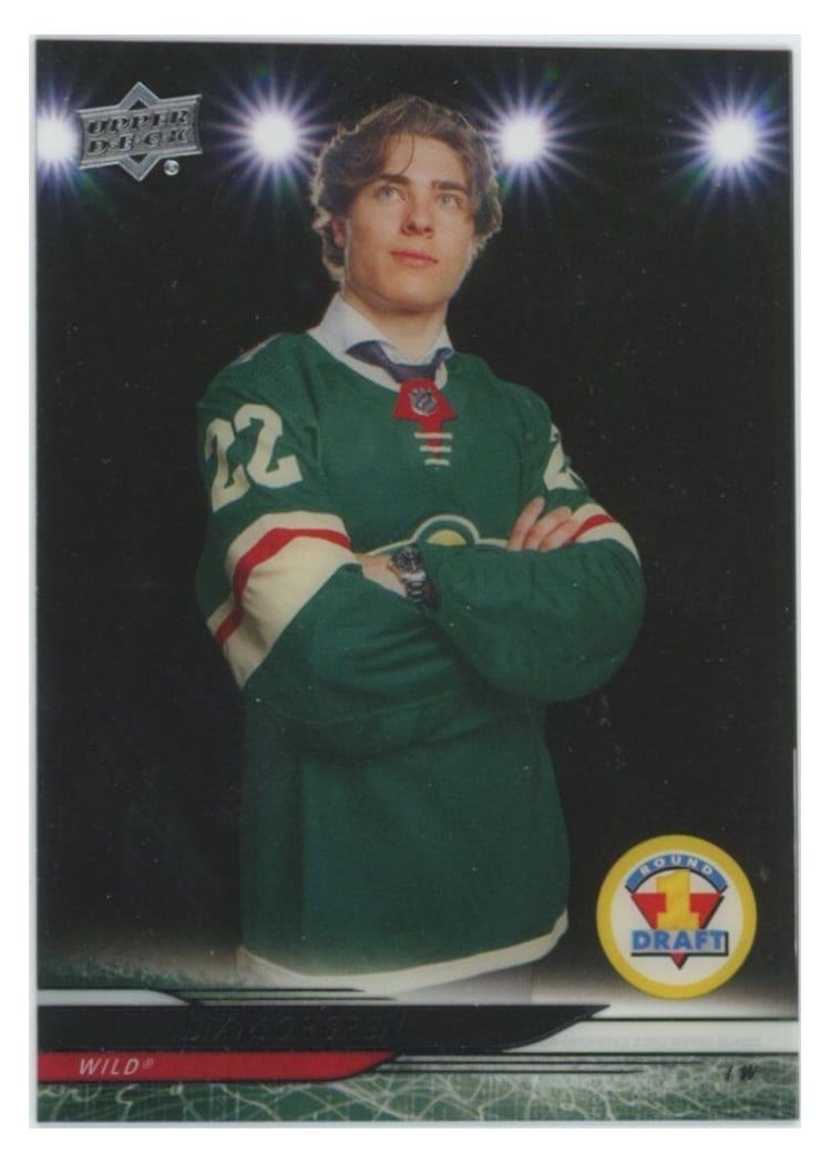 2024-25 Upper Deck Base Set Liam Ohgren #740 card