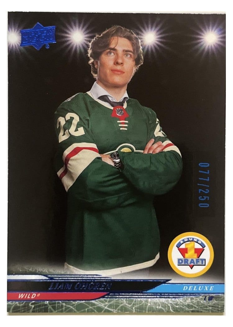 2024-25 Upper Deck Base Set Liam Ohgren #740 card