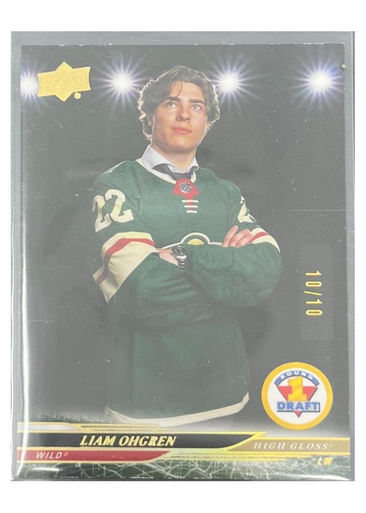 2024-25 Upper Deck Base Set Liam Ohgren #740 card