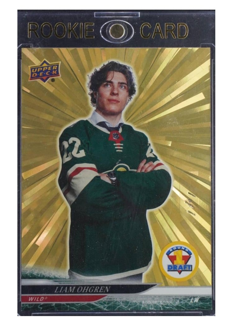 2024-25 Upper Deck Base Set Liam Ohgren #740 card