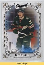 2024-25 Upper Deck Champ's Rookie Liam Ohgren #C-1 card
